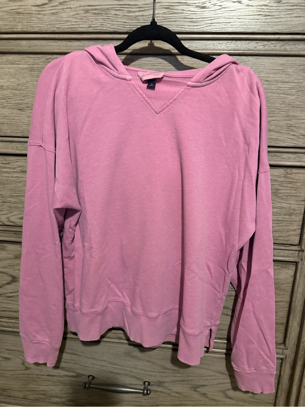 Universal Thread Pink Hooded Crewneck Sweatshirt